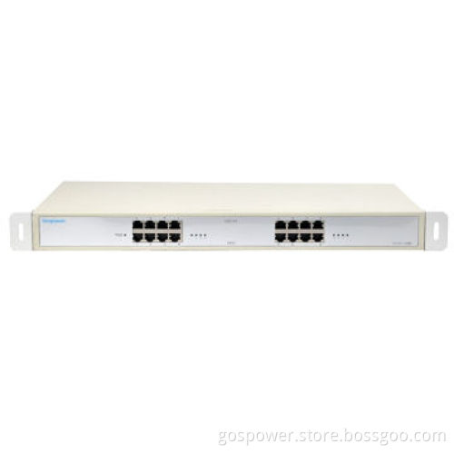1000Mbps 8-port Managed Power Over Ethernet Injector/Midspan
